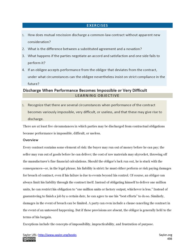 Business Law and the Legal Environment - Page 498